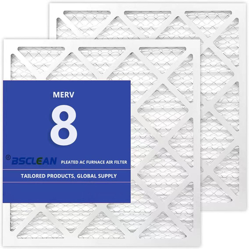 Amazon Hot Sale 20x 20x1 Merv 8 G4 Hornace AC HVAC Panel de cartón prefilt