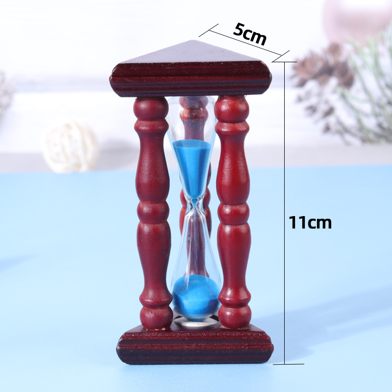 15 minutos personalizados decoración del hogar muebles de temporizador de arena madera grande de una hora relojes de arena de una hora