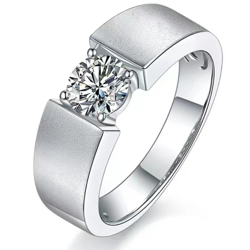 Nuevo diseño personalizado S925/18K/14K/10K Ring de compromiso