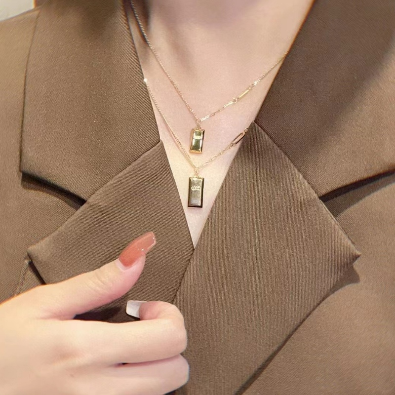 Nuevo estilo de moda 999 5G Tecnología Collar de oro paraniña