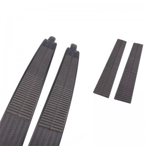 Elongarrow Archery Recurve Bow Limbs Estabilizador Estabilizador Descatado Boquido Bloque Abdorber Boquero Choque de extremidades Reducir el ruido