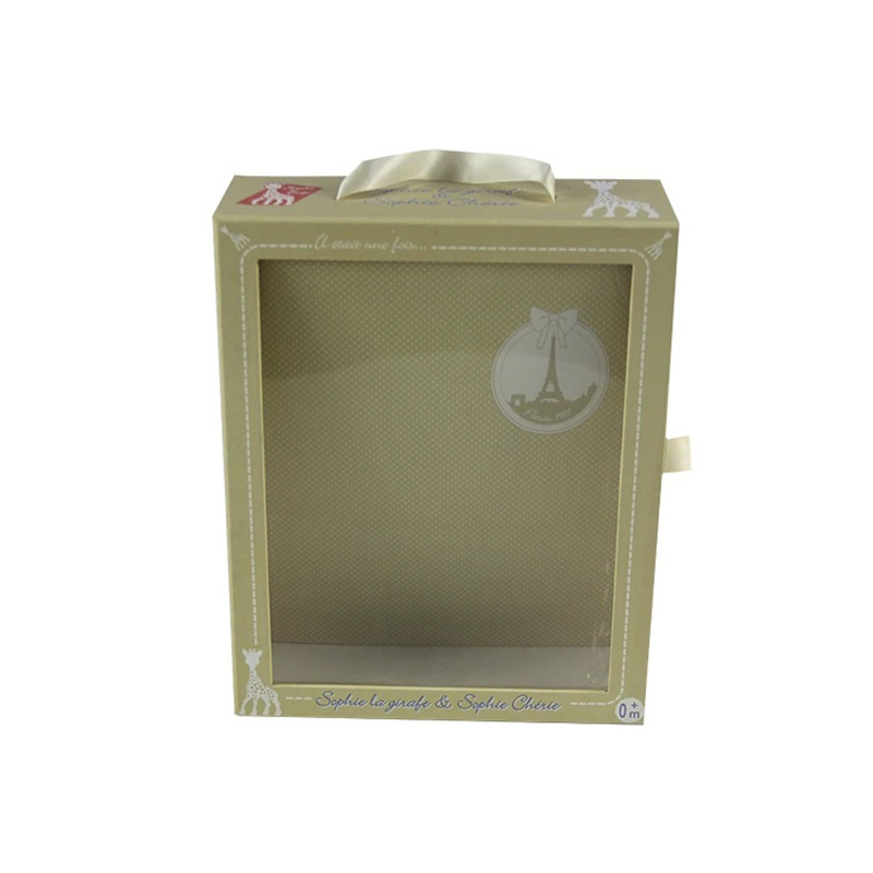 Cajón creativo de la ventana Caja de regalo de juguete Caja de ritmo de té Caja de cajón de té