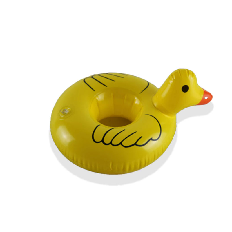 Mini Mini Bebida de Pato Amarillo Inflable Casa de piscina de pato inflable, Boldista Fiesta de la Piscina Dringa Inflable Floats