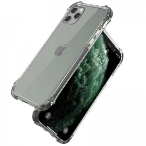 Adecuado para Apple 13Promax Case de teléfono Transparente Case de teléfono de silicona airbag todo incluido