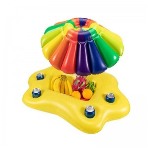 Soporte de taza de bebida inflable, carrozas de bebida en lanube para la fiesta de la piscina y las decoraciones de la diversión de agua de la playa de la playa de la playa de la playa de la taza de la taza de ocio para adultos