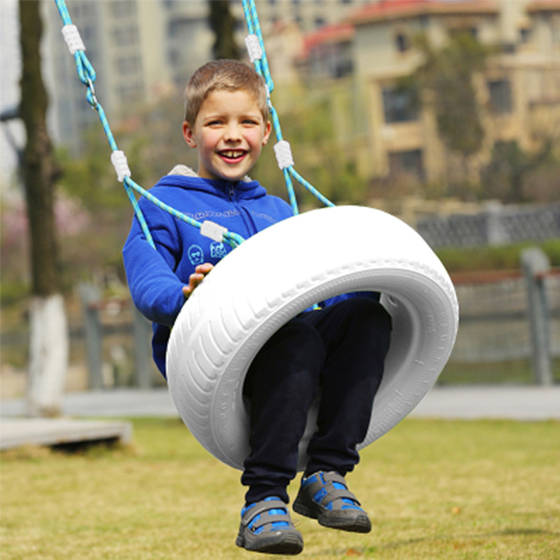 Swing LED al aire libre Redondeando colorido colorido colgante Cambio de muebles LED Swing deneumáticos