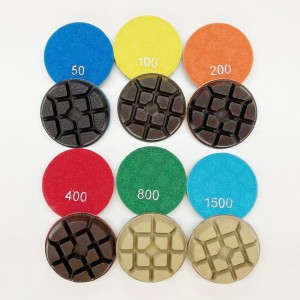 Disco de resina de resina de hormigón 1500#/concrete resina de resina de la almohadilla de resina