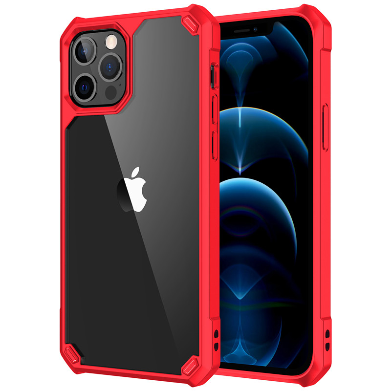 Adecuado para la caja del iPhone 12Pro, estuche de protección militar de alta resistencia, caja sólida a prueba de golpes