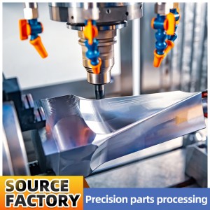 Piezas de mecanizado de cuatro ejes