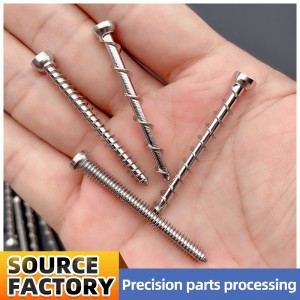 Piezas de mecanizado de cinco ejes