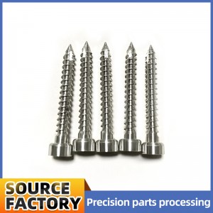 Piezas de mecanizado de cinco ejes