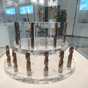 taladro de acero de tungsteno recubierto