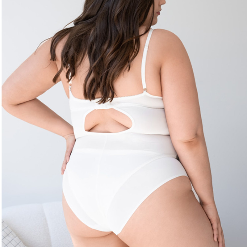 Bodysuit de encaje de talla grande Haceras Sexy Teddies y Bustiers con inserción de encaje