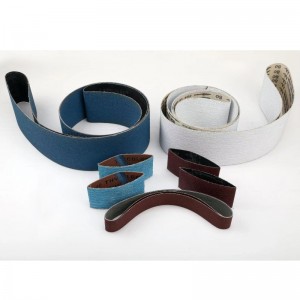 Cinturones de lijado estrechos