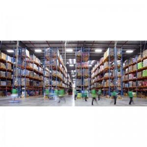 Estantería de estante de paleta