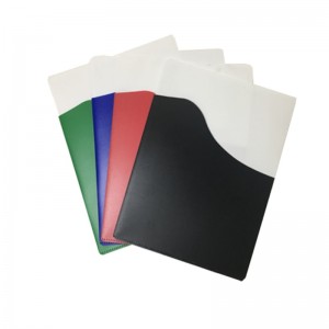 Logotipo personalizado PP Material de bolsillo doble con presentación de esponjos