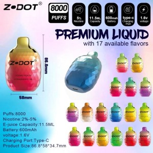 8000puffs cigarrillos electrónicos de vape desechables