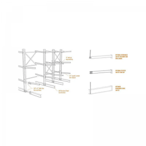 H Beam Bantilever Rack