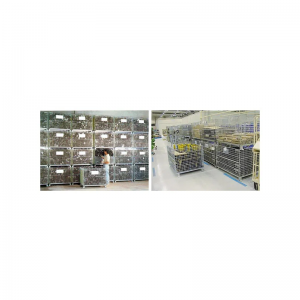 Contenedores de malla de alambre