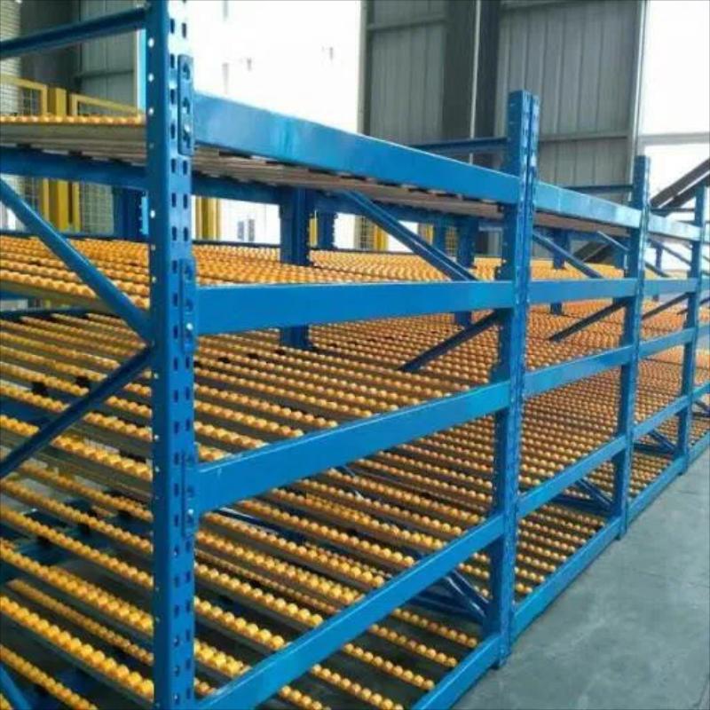 Rodillos de estante de flujo