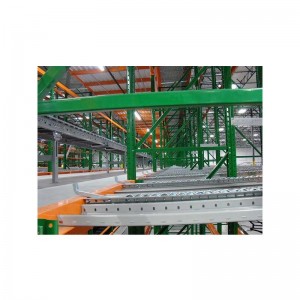 Estante de flujo de gravedad