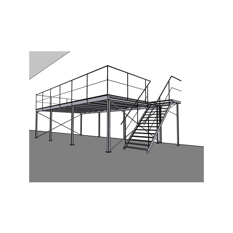 Piso de plataforma de estructura de acero