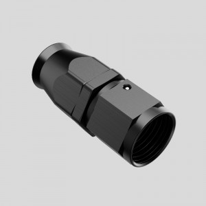 Accesorios de la manguera giratoria de aluminio PTFE una hembra recta