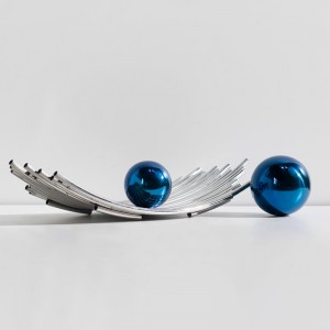 Bandeja de bote de plata