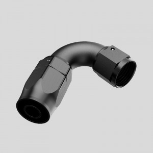 Flujo completo de alto rendimiento 120 grados AN4 AN6 AN8 AN10 AN10 AN12 Cutter Style Swivel Fins Fins