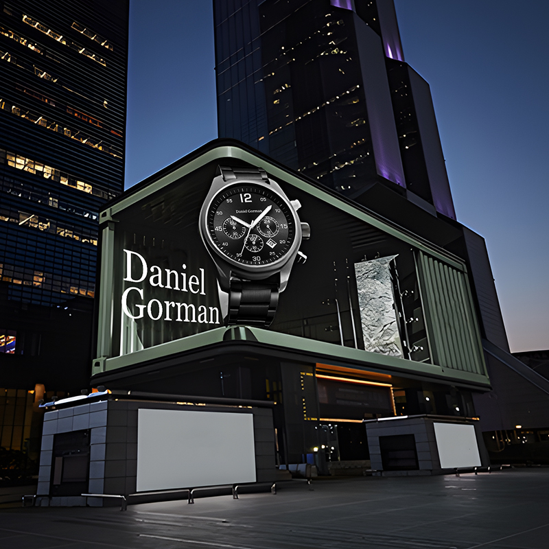 IWC New Top Gun Naked Eye 3D Creative Outdoor Advertising Lanzada