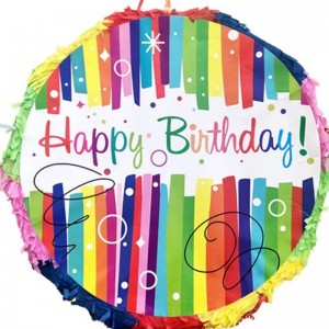 Pinatas de papel de cumpleaños