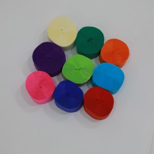Crepe Paper Streamers- Gran tramo&fácil de torcer, para bodas, cumpleaños, despedida de soltera, Navidad, fiesta divertida en la puerta&Rainbow Decorations