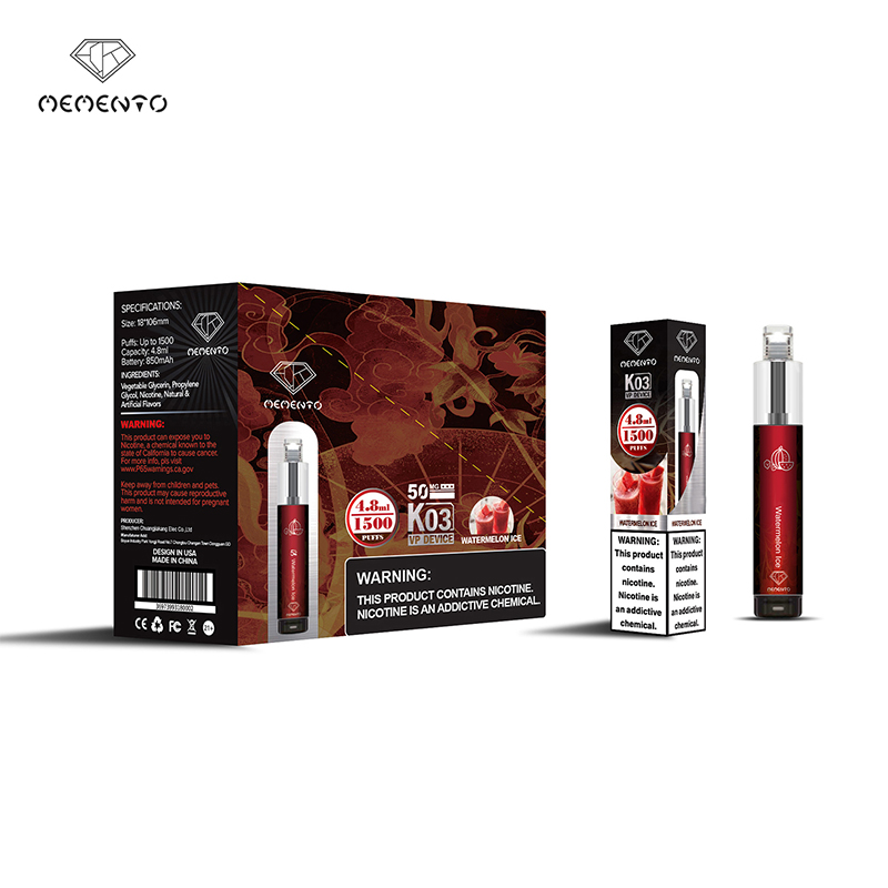 Mejor vape Diaposable K03 1500puffs