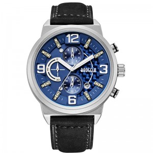 Baogela Men Black Sports Watch Fashion Analog Timing Watch Made Men \\\\ \'s Watch 1709 Black Blue