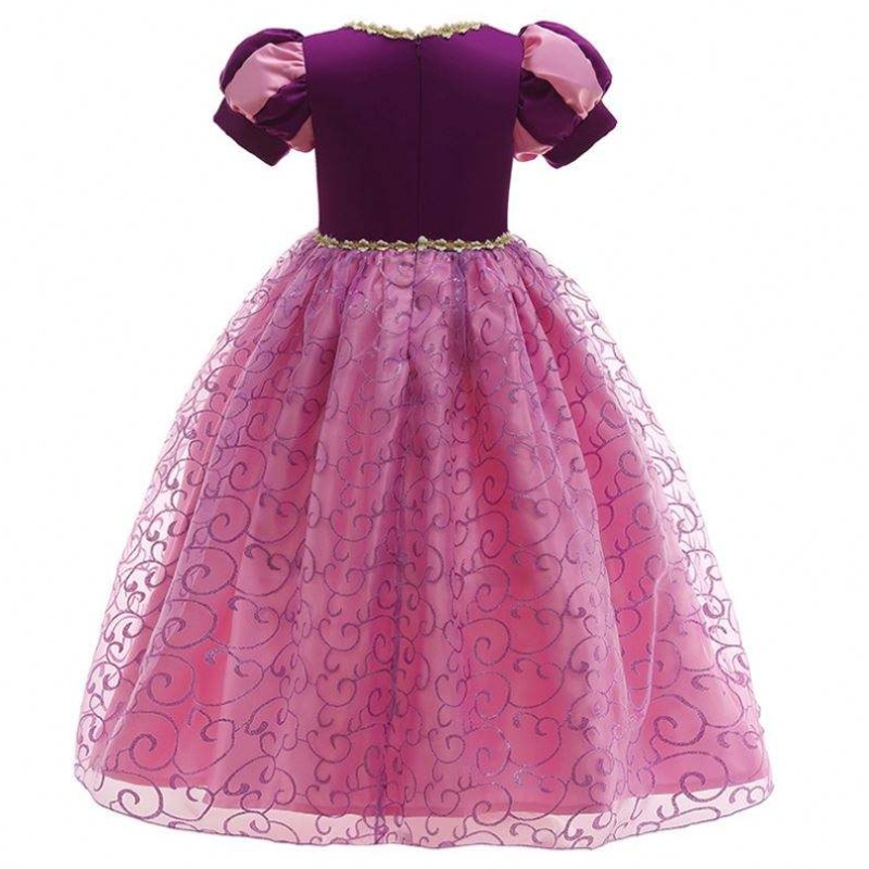 Niñasniñas princesa rapunzel vestidaniñosniños disfraz de halloween fiesta de cumpleaños de la fiesta d0694