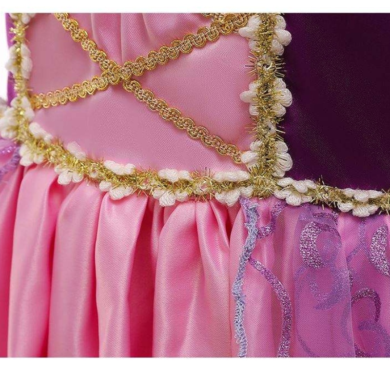 Niñasniñas princesa rapunzel vestidaniñosniños disfraz de halloween fiesta de cumpleaños de la fiesta d0694