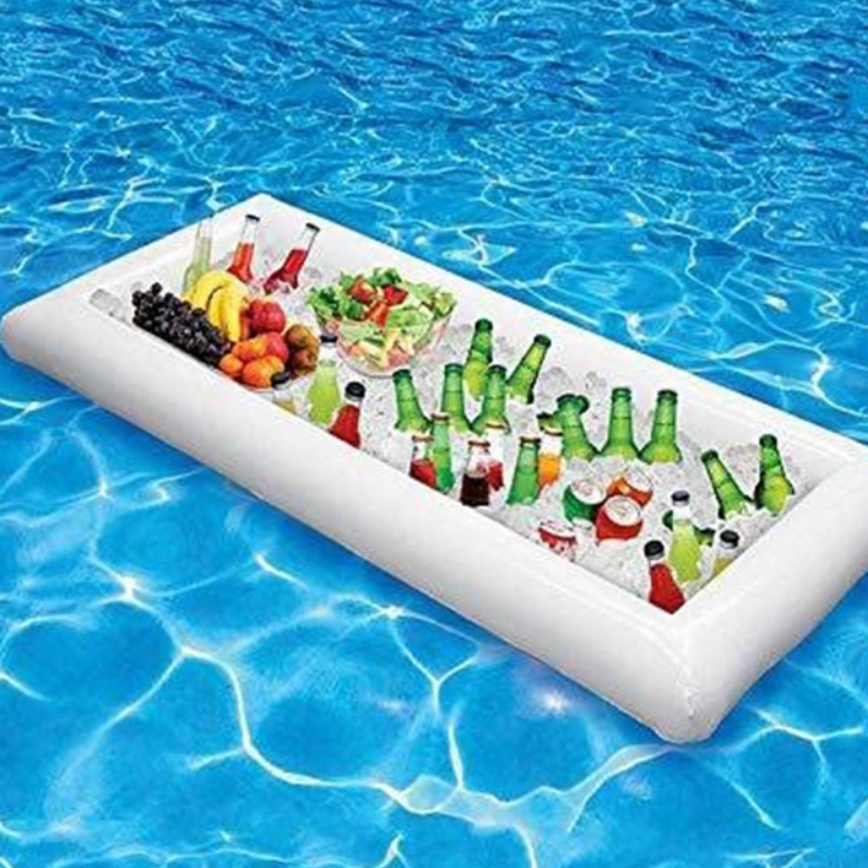 Servicio de servicio inflable Buffet Ensalada de ensalada Picnic Servidor de hielo Suministros de fiesta hawaianos