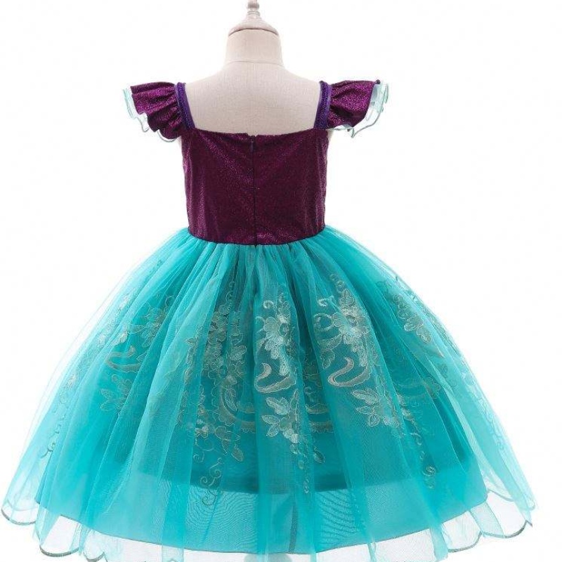 Mermaid Summer Princesa de manga corta Niños de la princesa \\ 'Sistema de ropa D0684 D0684