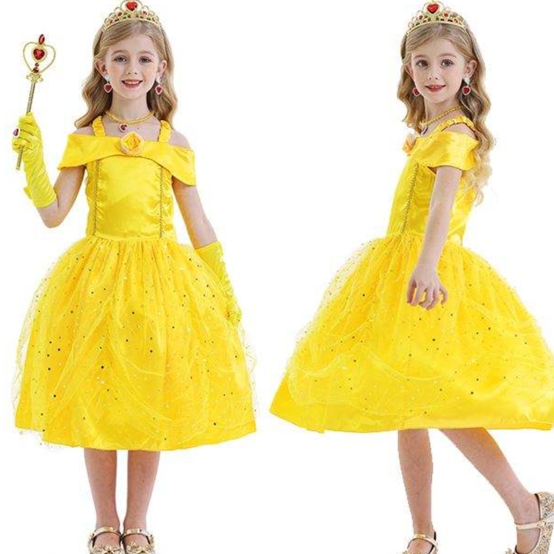 Tela de bebéniños unicornio vestidos de vestidos de vestido de vestidos de vestir paraniñas djs006