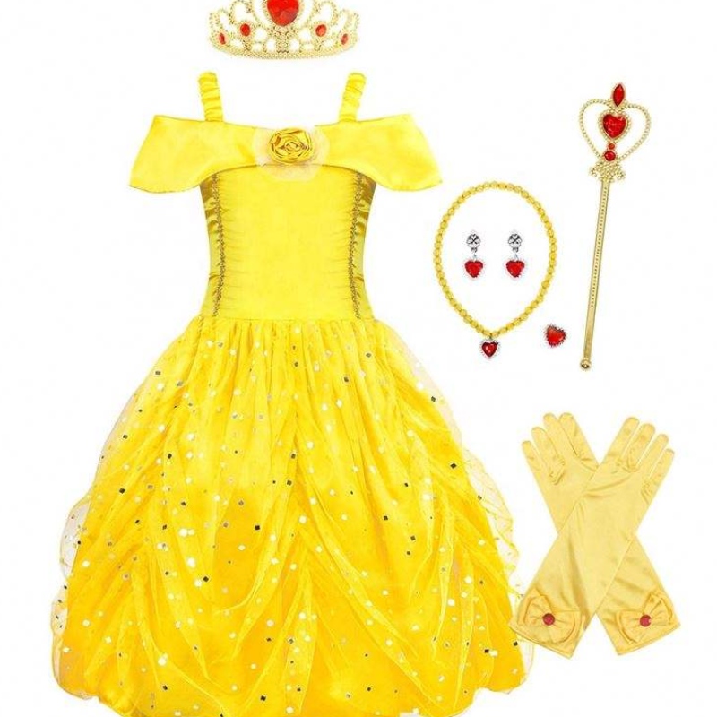 Tela de bebéniños unicornio vestidos de vestidos de vestido de vestidos de vestir paraniñas djs006