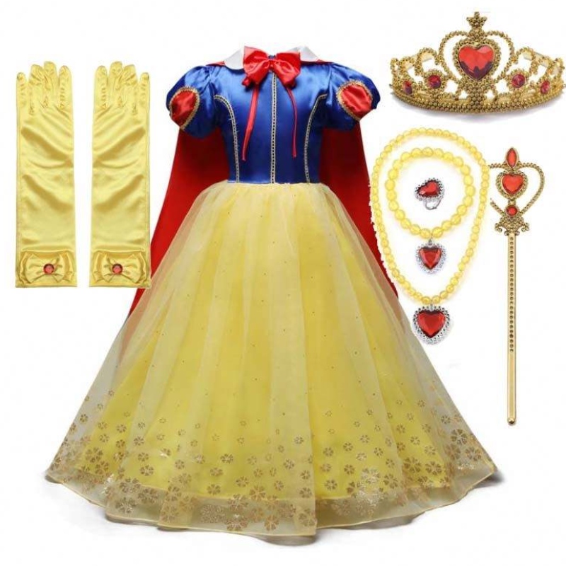Vestido de fiesta de cosplay de Halloween 2-11yniñaniña princesa disfraces con accesorios DGHC-001