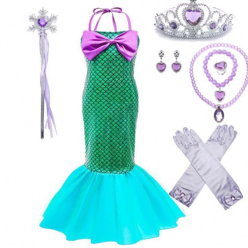 Niños personalizados ropa de sirena