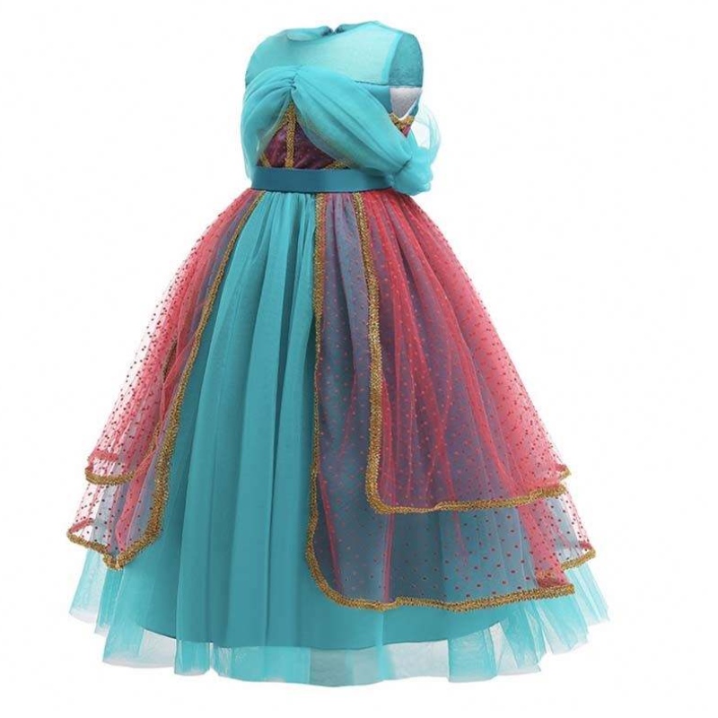 Halloween Carnival Children 's Party Cosplay Princess Jasmine Dress Hcal-003