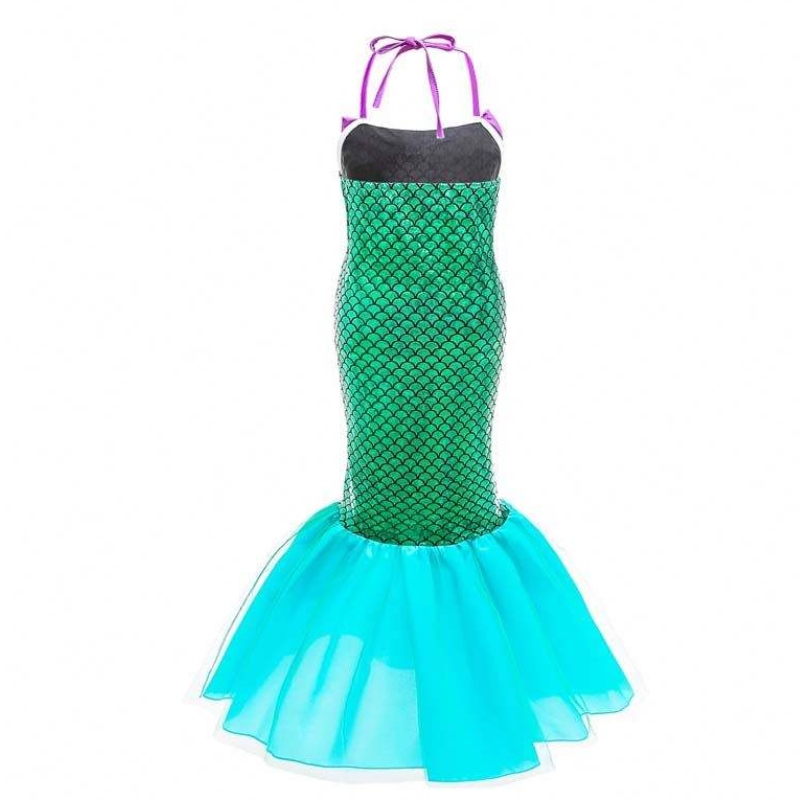 Niños Cosplay Cosplay Cosplay Ariel Princess Little Mermaid Vestido paraniños Niña HCMM-009
