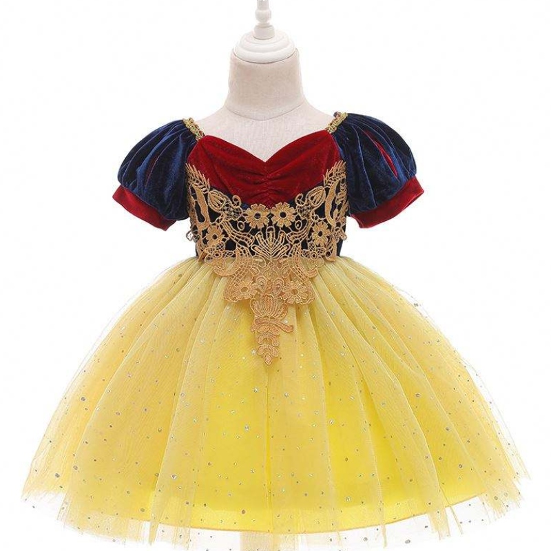 2020 Nuevo lentejuelas de la princesanevada de lanieve reciénnacido reciénnacido disfraz de Halloween D0693