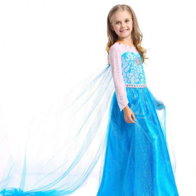 Baige Best seller GIRL BABY Maxi dress Elsa Cape dress