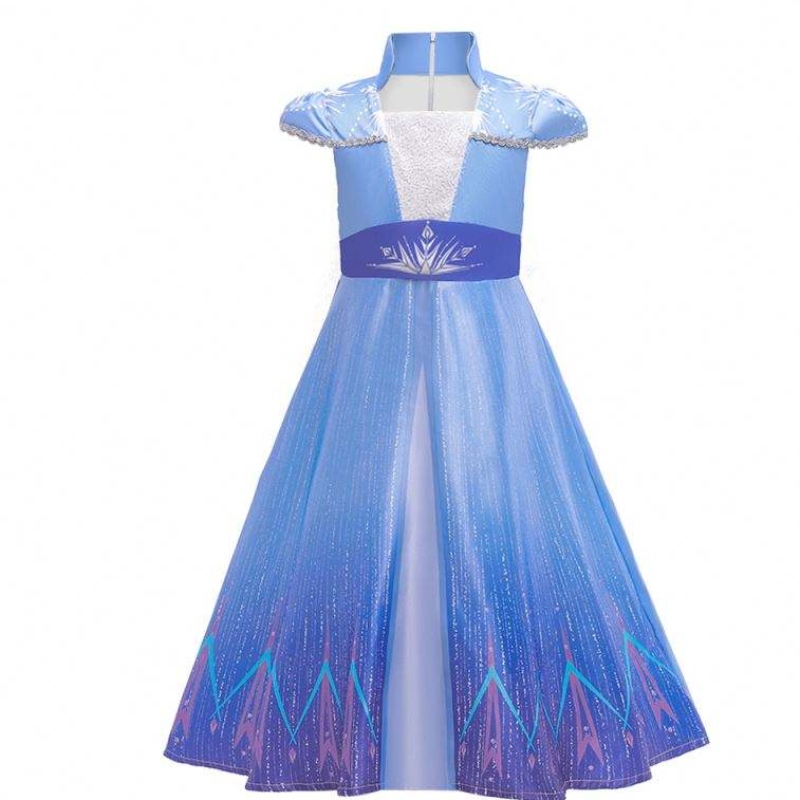 Nuevo Elsa Flocks Fashion Mangas cortas Abrigo Halloween Hada princesa