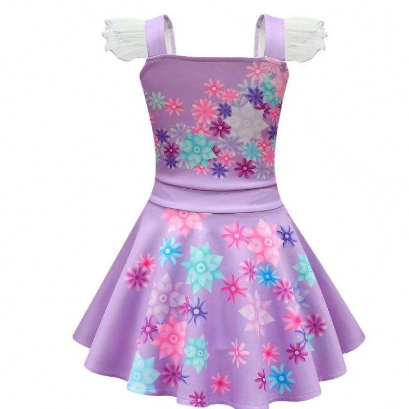 TV&movie cosplay vestido púrpuraniñas princesa disfrazniños fantasía de vestir paraniños cosplay