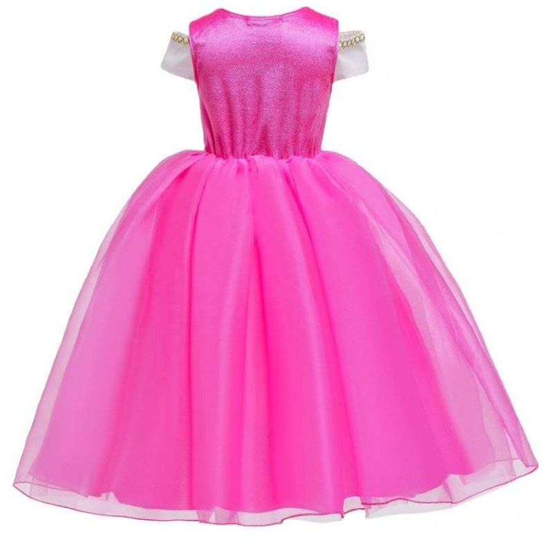 Carnival Cosplay Princess Dreing Beauty Dress Christmas Girls Fiesta de cumpleaños Fancy Kids Dress Disfraces