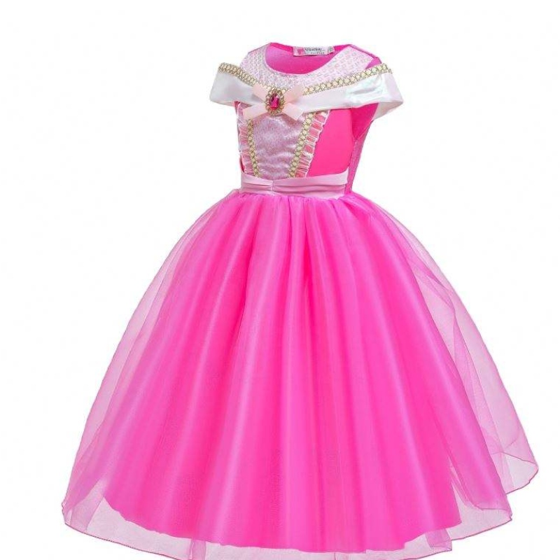 Carnival Cosplay Princess Dreing Beauty Dress Christmas Girls Fiesta de cumpleaños Fancy Kids Dress Disfraces